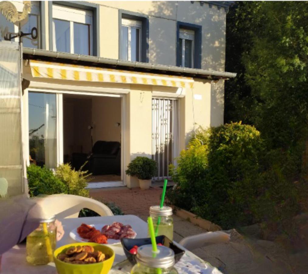 Charmante Villa Familiale A Rouen Bonsecours Exterior foto